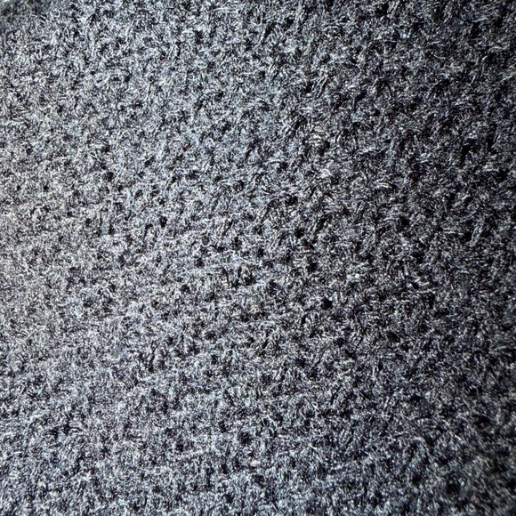 Beceel Black Open Front Knit Cardigan Women's S/M Soft Cozy Minimalist - Picture 5 of 5